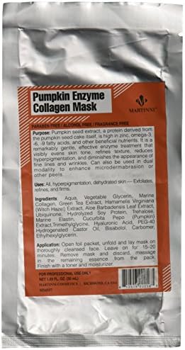 Martinni Collagen Mask, Pumpkin Enzyme