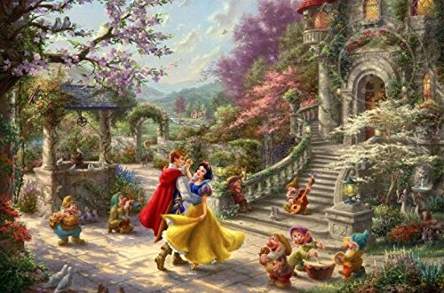 Thomas Kinkade - Disney Snow White Sunlight Puzzle - 750 Pieces