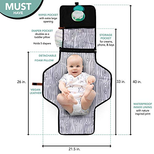 26 inch changing pad