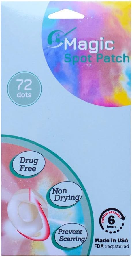 Magic Spot Patch Hydrocolloid Clear Pimple Absorbing Acne Patch - 72 patches