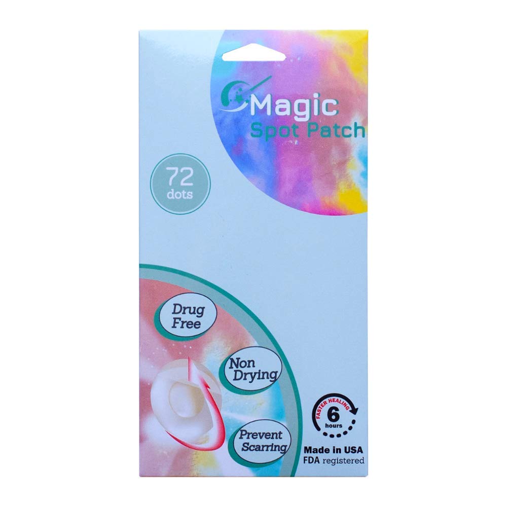 Magic Spot Patch Hydrocolloid Clear Pimple Absorbing Acne Patch - 72 patches
