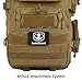 Barbarians Tactical Admin Pouch Military MOLLE Pouch for Tools Map Magazine Tan