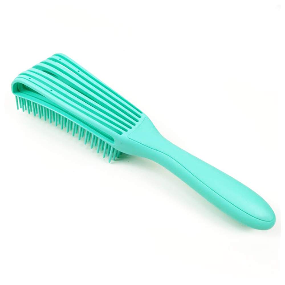 SACALA Detangling Hairbrush For Natural or Made Coily Wavy Curly Hair, Soft Unisex Detangler Hairbrush Comb For 3A to 4C Kinky Wavy Afro Hair Wet Dry Thick