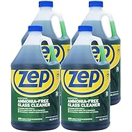 Zep Ammonia Free Glass Cleaner Concentrate 128 Ounce ZU1052 (Case of 4)