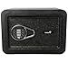 Ivation Electronic Home and Office Safe with Keypad for Pin Code Access – Includes Emergency Override Keys, Black