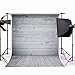 MOHOO 5X7ft Newborn Gray Wood Floor Photography Backdrop Art Fabric Studio Background Photo Props Studio 1.5x2.2m No Wrinkles (Rolled)