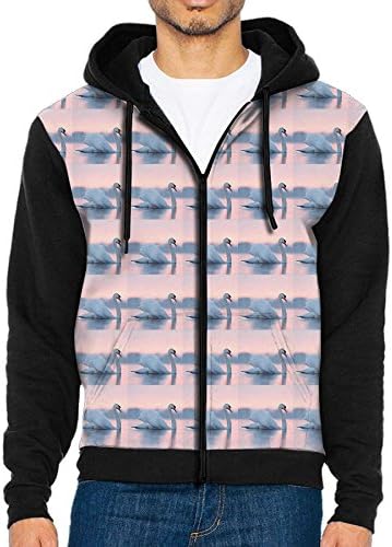 Toas1 Men Funny Hat and Pockets Men With Hat Hoodies Pullover Pocket Sweater