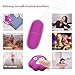 Wireless Vibrator for Women, Powerful Vibrating Egg Massager of 20-Frequency with Remote Control for Body Muscle,Portable Stimulator Toy for Travel (Purple New）