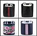 Quality stuff Leak Proof Car Trash Can – Premium Compact 7x7x4 Inches Litter Bin Portable and Collapsible Universal Auto Garbage Can, Fashionable Designs, Waterproof-Free Liners