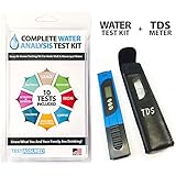 Complete Water Test Kit With TDS Meter - Home Testing With Results In Minutes