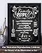 Family Recipe Art Poster - Forgiveness Laughter Love - 11x14 Unframed Art Print, Modern Family Sign, Kitchen and Dining Room Decor, Great Family Housewarming Gifts, Chalkboard Style Art Print