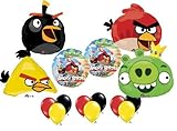 Angry Birds Ultimate Balloon Birthday Party Supply Kit 4 Bird Pig Set Mylar *15*