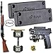 Magnetic Gun Mount Holster 53lb. - Gun Magnet Mount (2-Pack) - Discreet Tactical Concealed Carry Handgun Holder For Car Truck Under Desk Bedside Wall w/ Anti Scratch Rubber Coating