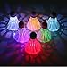 ESport 4 Pack Goose Feather Tournament Shuttle LED Badminton Shuttlecock Glow in the Dark Lighting Birdies For Enjoyable Night Time Badminton Outdoor & Indoor Sports Activities