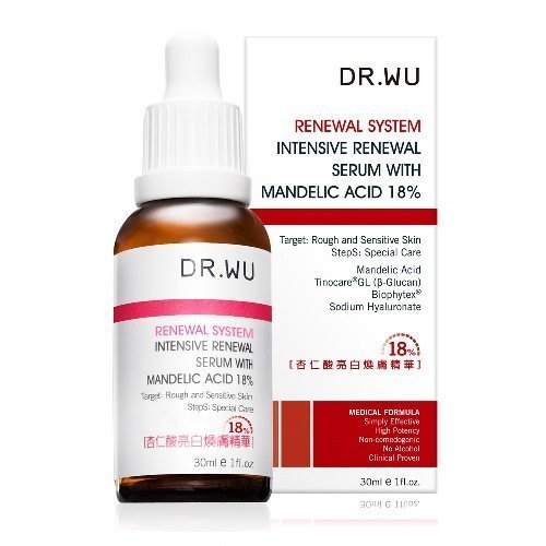 Dr.Wu Intensive Renewal Serum With Mandelic Acid 18% 30ml
