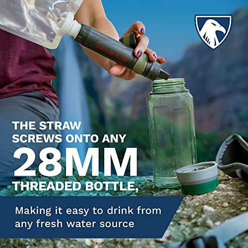 Survivor Filter Squeeze Kit Water Purifier Survival Straw with