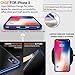 iPhone Xs Case, iPhone X Case, COOLQO Ultra-Thin Crystal Clear Soft Flexible TPU Bumper Slim Electroplating Transparent Protective Cover & Skin for Apple iPhone 10 / X 5.8 inch (Blue)