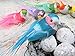 12pc Asssorted Foam Birds Floral Decoration with Feather (H132-B) US Seller Ship Fast