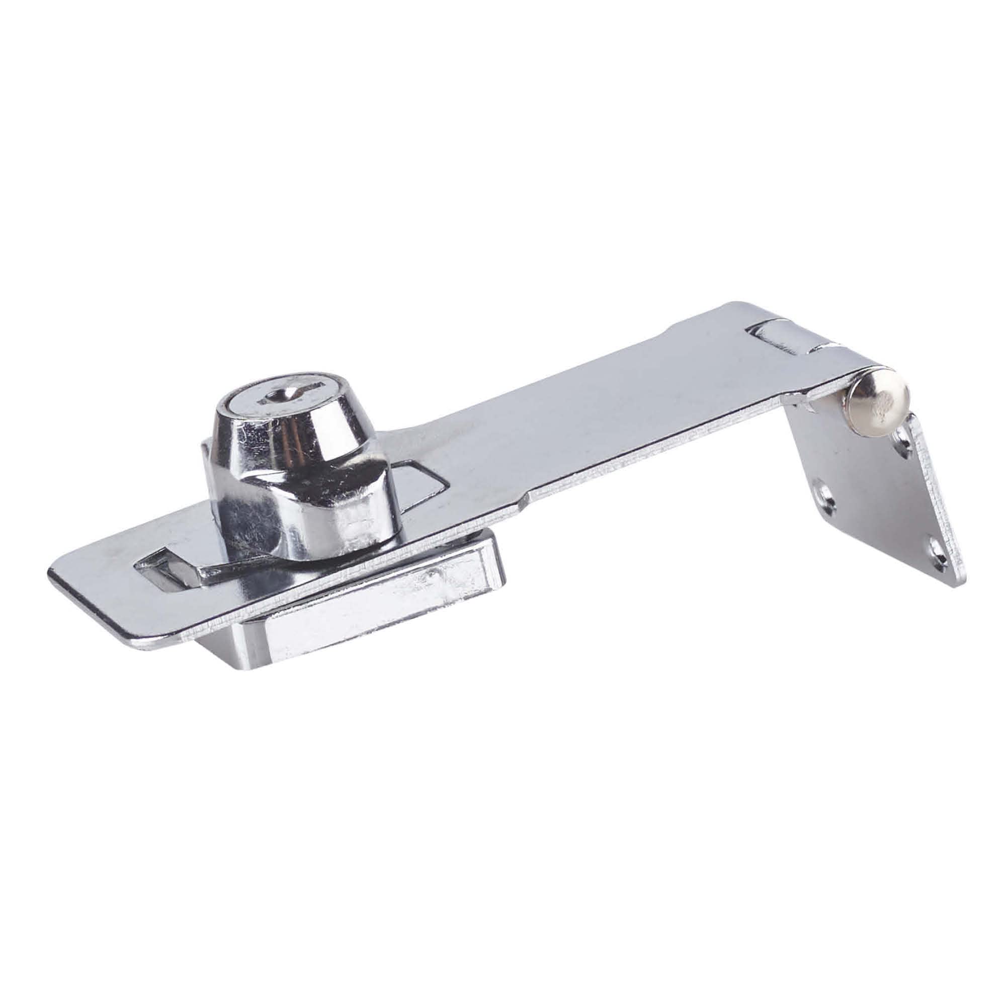 Yale - Y116B/115/BC - Steel Hasp - Comes with own Lock - no Padlock Needed - Secure Sheds - Secure Gates - High Protection - 3 Keys