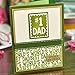 Fathers Day and Mothers Day Stamps for Card-Making and Scrapbooking by The Stamps of Life - MomAndDad2Love