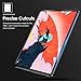 OMOTON [2 Pack] Screen Protector for iPad Pro 12.9 2020 and 2018 Model - Sensitive Touch PET film for drawing, Anti-Glare, Anti-Scratch Matte Screen Protector, Compatible with Apple Pencil & Face ID