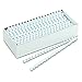 Fellowes 52371 Plastic Comb Bindings, 3/8