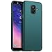 kqimi Samsung Galaxy A6 Case [Ultra-Thin] Premium Material Slim Full Protection Cover For Samsung Galaxy A6 2018 (Gravel Green)
