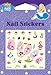 Disney Nail Art stickers Cartoon Decoration Mix 4-Pack (Alice & Sophia & Marie Cat)