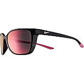 Nike CT7878-010 Sentiment M Sunglasses Black Frame Color, Grey with Blue Mirror Lens Tint