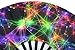 Amajiji Large Rave Folding Fan, Chinease/Japanese Handheld Fans, Perfect for Cooling, Decoration, Dance, Wedding, Gift (AM1)