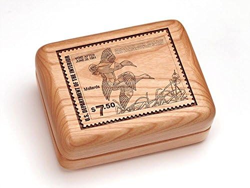 4x3" Box With Money Clip/Pocket Knife - Mallards Stamp