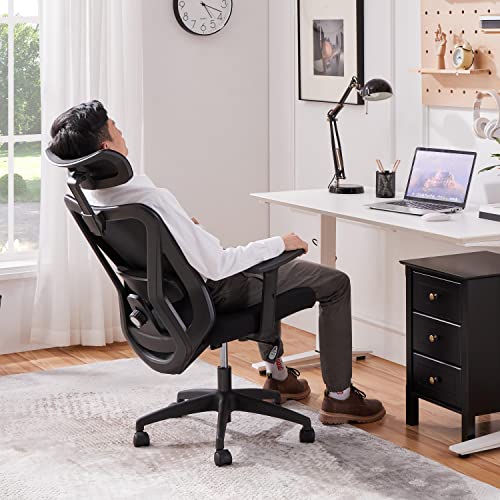 Yaheetech Ergonomic Office Chair Desk Chair High Back Mesh Computer