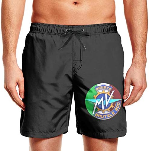 sjjpuuotcz63 Fashion Man's Cool Ural-motorcycle-logo4- Beach Swimming Swim Trunks