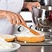 Mrs. Anderson's Baking 28050CL Slim Spatula, Heat-Resistant Flexible Nonstick Silicone, 10-Inches, Cantaloupe