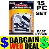 Eyeglasses Sun Glasses Optical Repair Tool Kit 15 Pc Screws Nose Pads + Case New