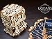 UGEARS 3D Puzzle for Board Games – Deck Box for up to 120 Game Cards - Unique Mechanical Devices for Family Tabletop Role-Playing Games - Wooden Construction Kits for Adults