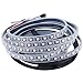 CHINLY 16.4ft WS2812B Individually Addressable LED Strip Light 5050 RGB SMD 300 Pixels Dream Color Waterproof IP67 Black PCB 5V DC (Black PCB 16.4ft 300leds waterproof)