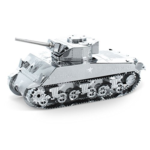 Fascinations metal earth sherman tank 3d metal model ki…