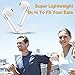 Wireless Earbuds, Bluetooth Earbuds Wireless Stereo Earphones with Mic, Mini in-Ear Earbuds with Charging Case, Sports Earbuds Earpiece w/Microphone for All Smartphones Android Samsung Huawei -White