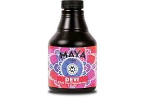 MAYA TEA Maya Chai Tea Concentrate, Devi, Extra Spice, Heritage Recipe, 6 Fluid Ounce