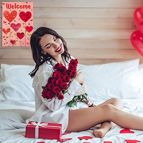 image for GROBRO7 10Pcs Seasonal Garden Flags Set Double Sided Print House Flag 