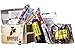 Exotic Meat Crate (Exotic Jerky Gift) Jerky & Meat Sticks Sampler - Comes in a Wooden Crate - Great Gift for Men - Exotic Meat Jerky Gift - Birthday