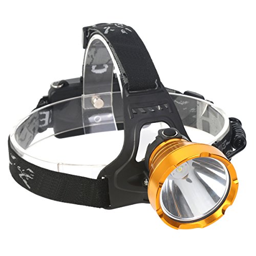LED Head Torch USB Rechargeable, Super Bright Waterproof Headlamp