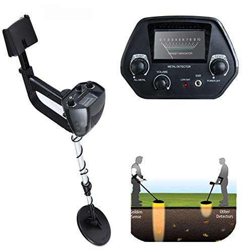 Abbyfrank Portable Lightweight Underground Metal Detector High
