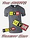 Pilot Expressions Men's AV8R Taxiway Sign T-Shirt (Large) Dark Heather Grey