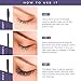 4D Silk Fiber Lash Mascara & Fiber 2-in-1 Set, 3D Effect, Advanced Waterproof Smudge-Proof Formula, Bolder Fuller Thicker Eyelashes, Long-Lasting Clump-free Hypoallergenic [Black]
