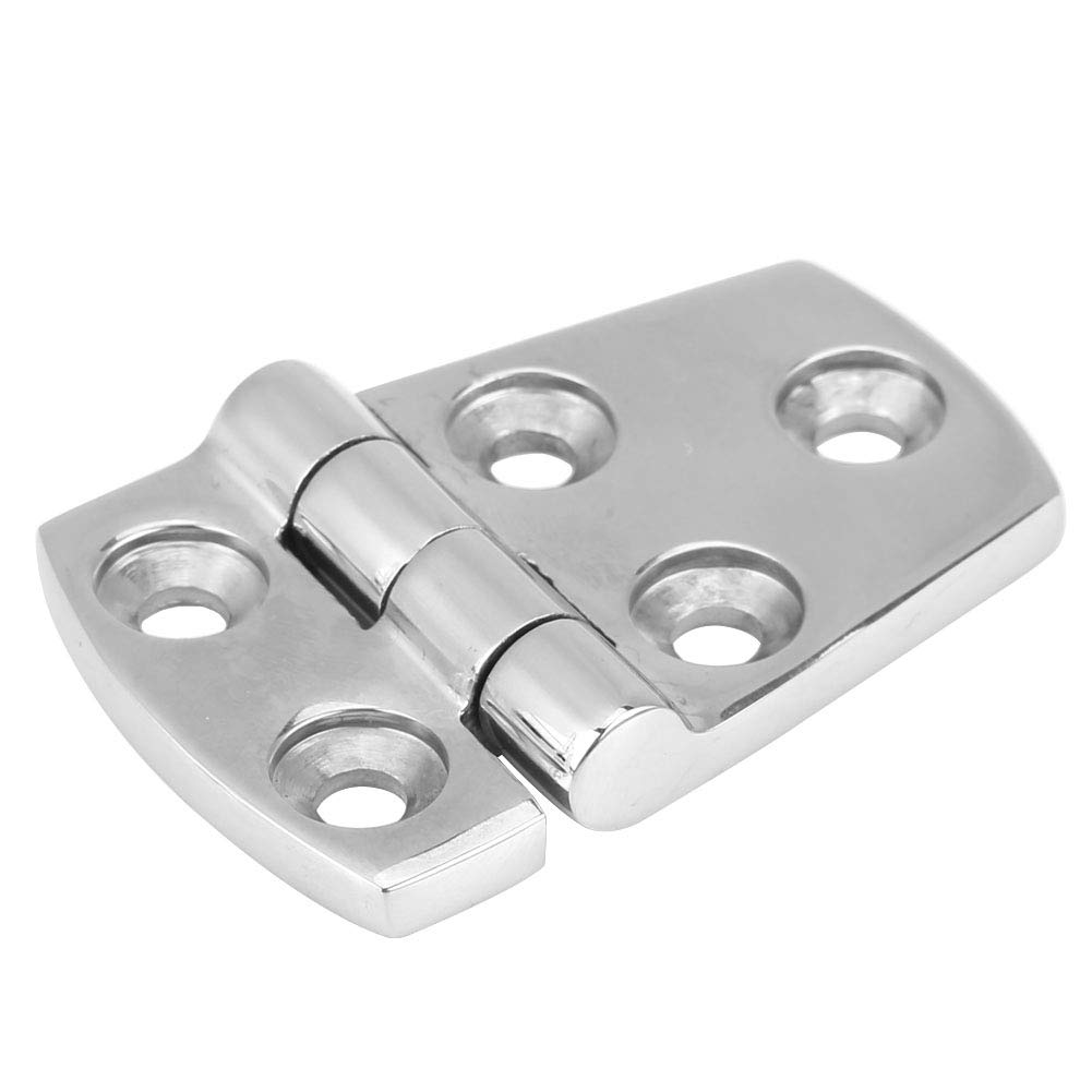 Marine Door Hatch, Marine Door Hinge, 2.2 * 1.5in Cabin Door Stainless Steel Hatch Flush Door Hinge Replacement for Marine Boat