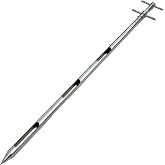 Powder Sampler, Stainless Steel Three-Zone Grain Probe Sampler &ndash; Commonly Used for Sampling and Collecting Powders, Grains, and Granules