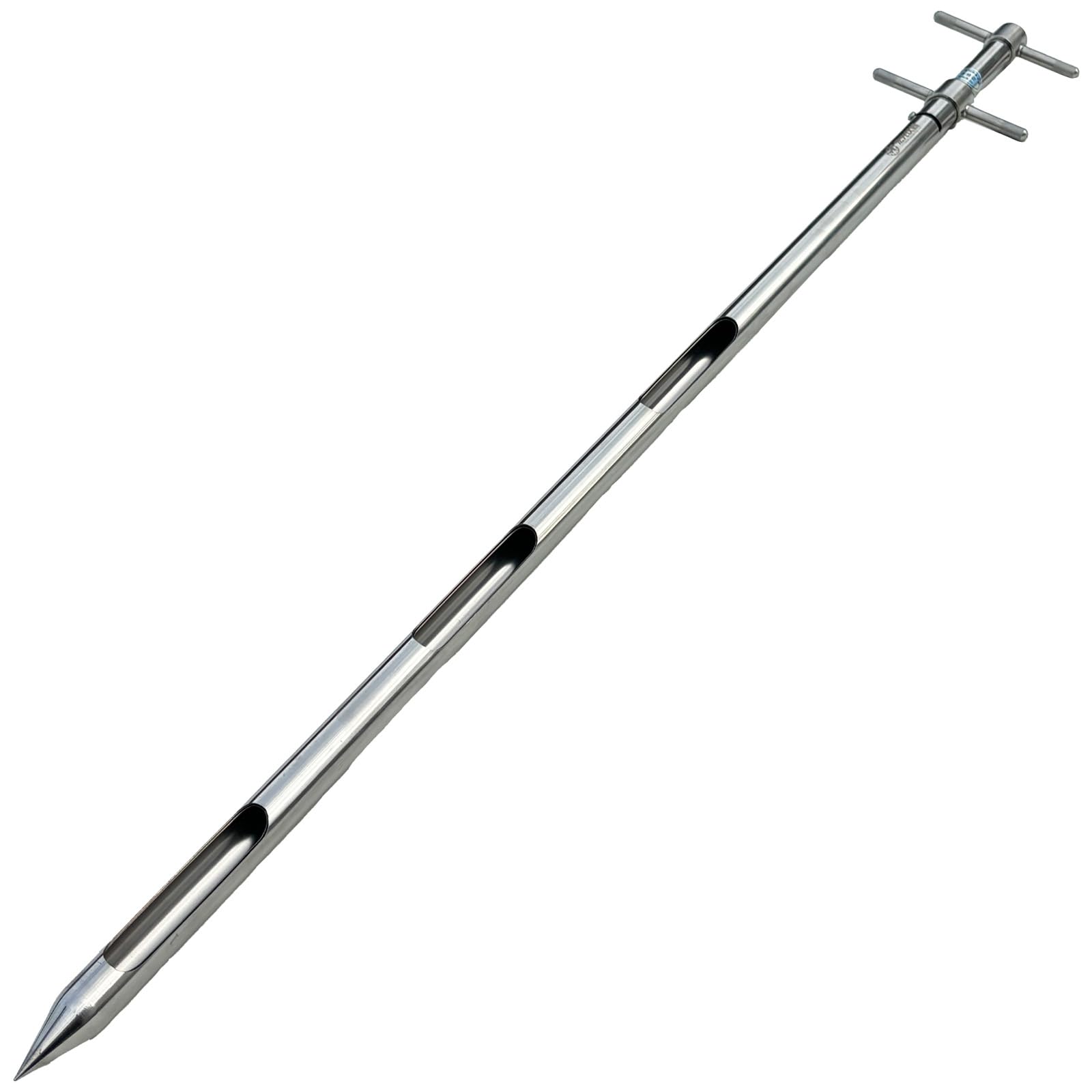 Photo 1 of Powder Sampler, Stainless Steel Three-Zone Grain Probe Sampler – Commonly Used for Sampling and Collecting Powders, Grains, and Granules
