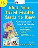 Image de What Your Third Grader Needs to Know: Fundamentals of a Good Third-Grade Education (Core Knowledge Series)